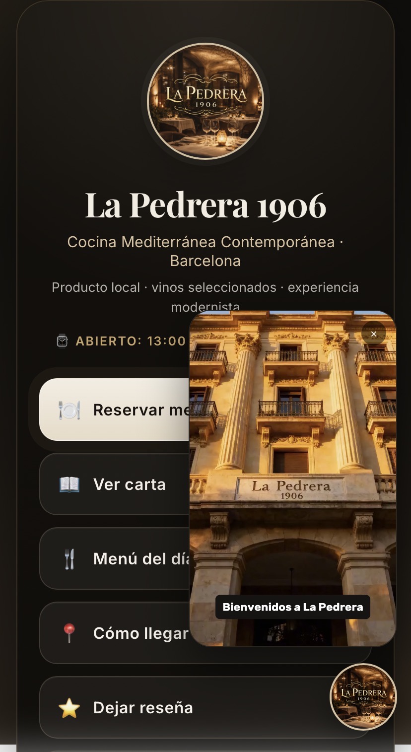 Segunda vista del hub de negocio