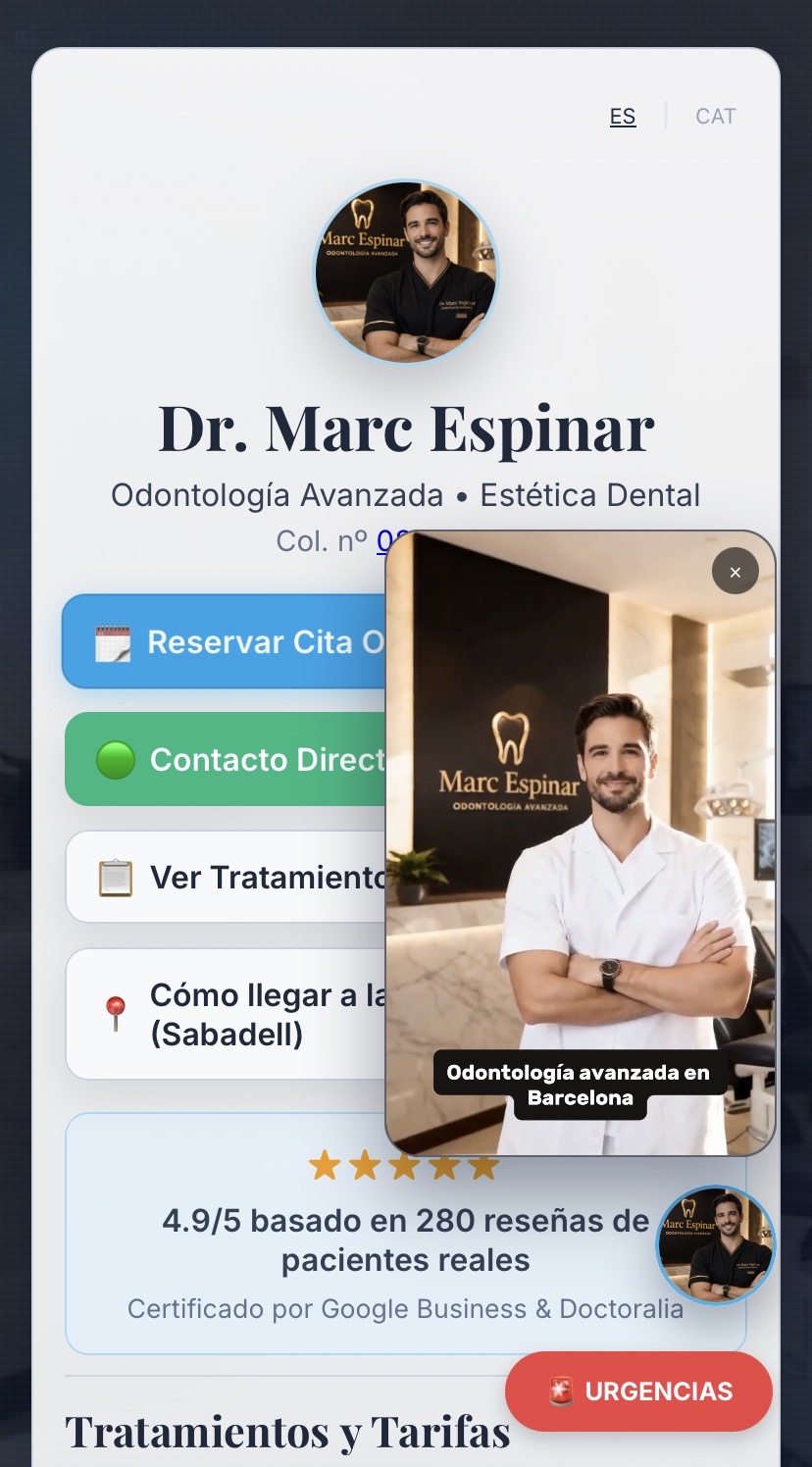 Segunda vista del Hub ID personalizado